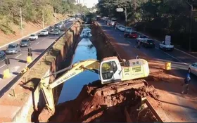 Imagem ilustrativa da imagem Prefeitura de Goiânia faz interdição parcial em ponto da Marginal Botafogo para obras de revitalização