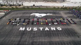 Imagem ilustrativa da imagem Ford comemora 10 milhões de unidades do Mustang no mundo