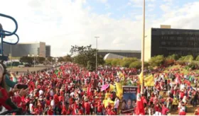Imagem ilustrativa da imagem Marcha do MST em apoio a Lula provoca transtornos no trânsito em Brasília