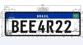 Imagem ilustrativa da imagem Goiás aguarda licitação para implantar placa no padrão Mercosul