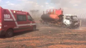 Imagem ilustrativa da imagem Incêndio atinge vegetação de usina e deixa um morto em Santa Helena de Goiás