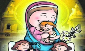 Imagem ilustrativa da imagem As crianças e a Mãe de Jesus