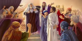 Imagem ilustrativa da imagem Jesus diante dos sumos sacerdotes