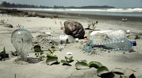 Imagem ilustrativa da imagem O lixo ameaça o planeta Terra