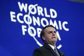 Imagem ilustrativa da imagem Economia, Venezuela e Battisti são temas de Bolsonaro em Davos