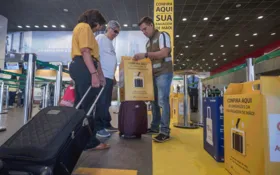 Imagem ilustrativa da imagem Fiscalização da bagagem de mão no Aeroporto de Goiânia começa nesta quarta