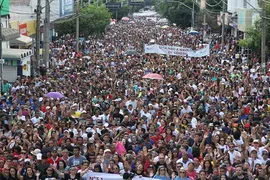 Imagem ilustrativa da imagem Marcha para Jesus levou mais de 300 mil fiéis às ruas de Goiânia