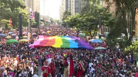 Imagem ilustrativa da imagem 23ª Parada LGBT reuniu 3 milhões de pessoas em São Paulo