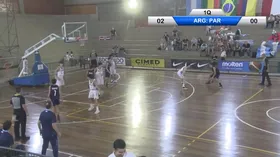 Imagem ilustrativa da imagem Assista ao vivo as semifinais do Sul Americano de basquete Sub 14