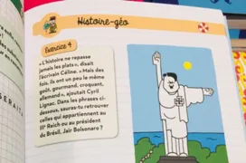 Imagem ilustrativa da imagem Bolsonaro é personagem em almanaque  francês