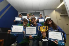 Imagem ilustrativa da imagem Campeões em torneio internacional de robótica serão homenageados na Câmara Municipal de Goiânia