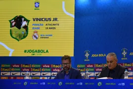 Imagem ilustrativa da imagem Tite convoca Seleção sem Cebolinha, mas com novidades como Bruno Henrique e Weverton
