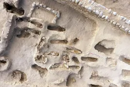 Imagem ilustrativa da imagem Restos mortais de 227 crianças sacrificadas no Peru são encontrados por arqueólogos