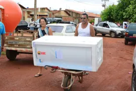 Imagem ilustrativa da imagem Enel faz troca de geladeiras em Guapó