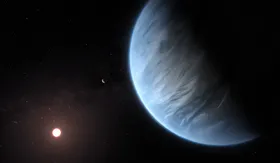 Imagem ilustrativa da imagem Água é encontrada em planeta fora do Sistema Solar