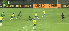 Imagem ilustrativa da imagem Brasil sai na frente, mas cede empate a Senegal