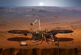 Imagem ilustrativa da imagem Nasa ouve ruídos em Marte pela primeira vez