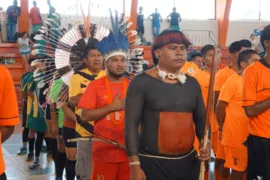 Imagem ilustrativa da imagem Jogos Indígenas reúnem mais de 200 atletas no Sesc Universitário