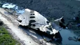 Imagem ilustrativa da imagem Avião ucraniano cai em Teerã; não há sobreviventes