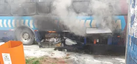 Imagem ilustrativa da imagem Eixo Anhanguera pega fogo na GO-060, em Goiânia