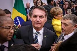 Imagem ilustrativa da imagem Bolsonaro diz que ganhou as eleições de 2018 no primeiro turno e culpa justiça eleitoral