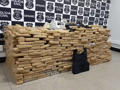 Imagem ilustrativa da imagem Polícia apreende meia tonelada de maconha em Goiânia