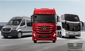 Imagem ilustrativa da imagem Mercedes-Benz lança showroom virtual para vender veículos comerciais