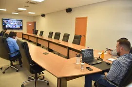 Imagem ilustrativa da imagem Prefeitos de Aparecida, Goiânia e Anápolis fazem videoconferência para reforçar controle sobre COVID19