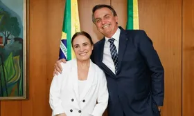 Imagem ilustrativa da imagem Regina Duarte diz estar sendo 'dispensada' por Bolsonaro