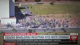 Imagem ilustrativa da imagem Manifestações pró e contra Bolsonaro movimentam o domingo