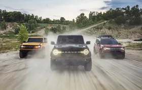 Imagem ilustrativa da imagem Nova família off-road do Ford Bronco é lançada nos EUA