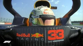 Imagem ilustrativa da imagem Na estratégia Max Verstappen vence GP dos 70 anos da F-1
