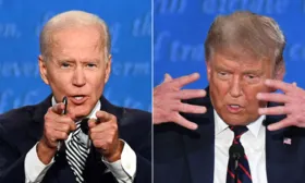 Imagem ilustrativa da imagem Biden chama Trump de palhaço em primeiro debate presidencial nos EUA