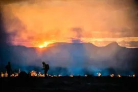 Imagem ilustrativa da imagem Área atingida por incêndios em APA de Pouso Alto soma 34 mil hectares