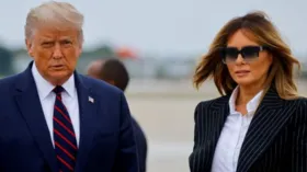 Imagem ilustrativa da imagem Primeira dama Melania e Donald Trump testaram positivo para COVID