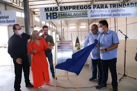 Imagem ilustrativa da imagem Grupo HB Embalagens inaugura Centro de Distribuição no Polo Industrial Maria Monteiro, em Trindade.