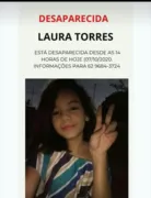 Imagem ilustrativa da imagem Laura Torres despareceu após buscar tarefas na escola, em Campos Belos