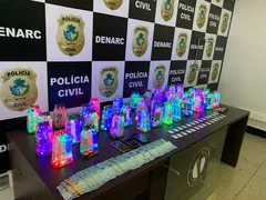 Imagem ilustrativa da imagem Mais de R$ 50 mil em drogas apreendido pela polícia, em Goiânia