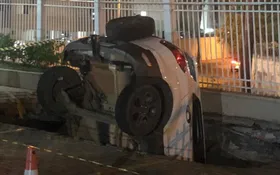 Imagem ilustrativa da imagem Goiânia: Carro cai em buraco após piso de prédio ceder