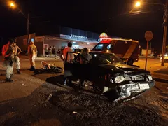 Imagem ilustrativa da imagem Acidente entre carro e moto  deixa uma pessoa morta e outra ferida, em Jataí