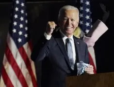 Imagem ilustrativa da imagem Joe Biden é eleito presidente dos EUA