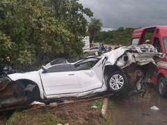 Imagem ilustrativa da imagem Grave acidente de trânsito na rodovia Go-164,em Goiás