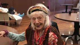 Imagem ilustrativa da imagem Aos 102 anos, idosa vence a Covid-19 duas vezes