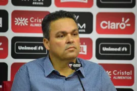 Imagem ilustrativa da imagem Presidente do Atlético Goianiense afirma que não tem mais margem para erro