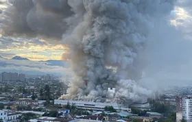 Imagem ilustrativa da imagem Incêndio atinge hospital no Chile  e pacientes são transferidos