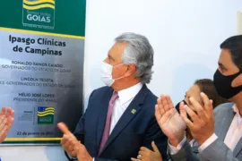 Imagem ilustrativa da imagem Caiado entrega Ipasgo Clínicas para saúde mental e anuncia mais 140 mil doses de vacina contra covid-19
