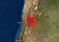 Imagem ilustrativa da imagem Terremoto de 6,8 graus abala áreas da Argentina; reflexos são sentidos no Brasil
