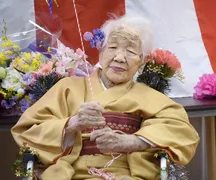 Imagem ilustrativa da imagem Aos 118 anos, mulher mais velha do mundo vai carregar a tocha olímpica no Japão