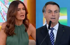 Imagem ilustrativa da imagem Ao vivo, Fátima Bernardes detona discurso de Jair Bolsonaro sobre pandemia: "Muita tristeza"