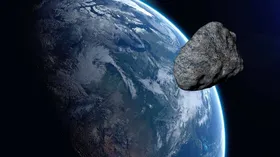 Imagem ilustrativa da imagem Asteroide de 1 km passará próximo da Terra no domingo (21), diz NASA